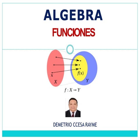 Sesion de aprendizaje funciones reales algebra pre u  ccesa007