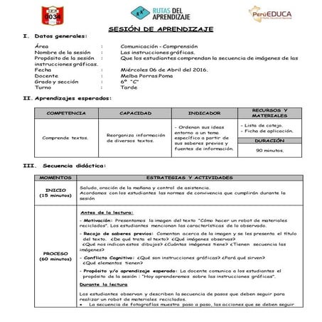 Sesion de comunicación   06-04-2016