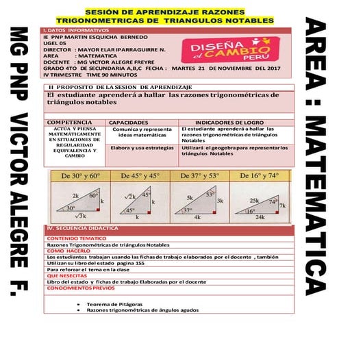 Sesion de triangulos  notables