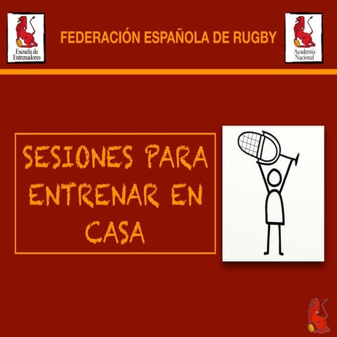 Sesiones entrenamiento en casa PPT