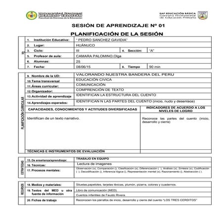 Sesion para imprimir