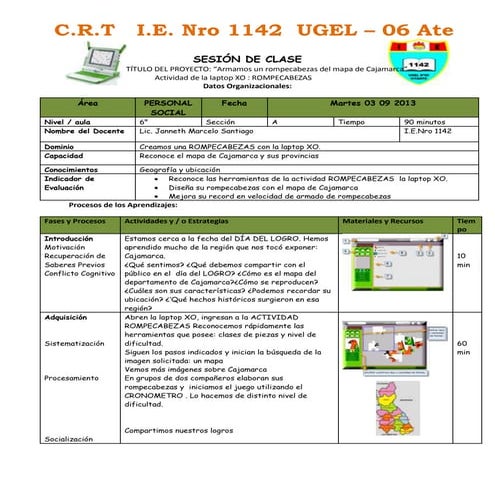 Sesion rompecabezas xo