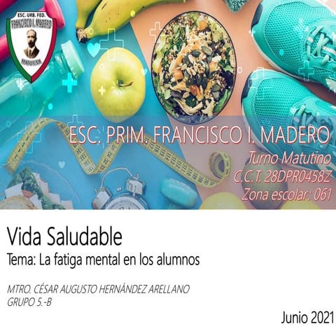 Sesión virtual  Salud mental (Vida Saludable)