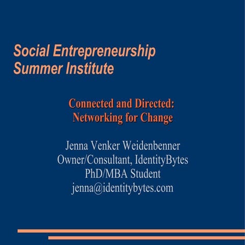 Social Media Engagement for SESI 2009