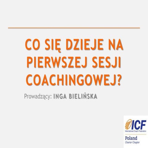 Sesja coachingowa ib