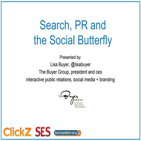 SES London 2011 Search PR Social