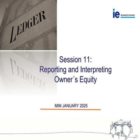Chapter 15: stockholder equity, international accounting | PPT