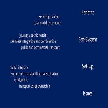 Mobility as a Service - May 2018 | PDF