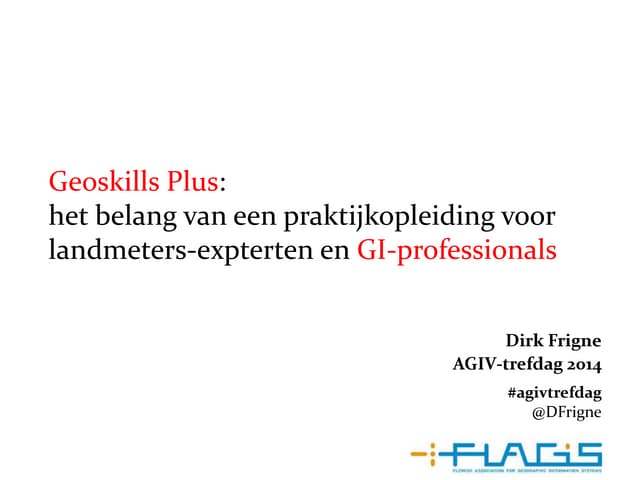 Sessie 9a   geoskills frigne-jdn