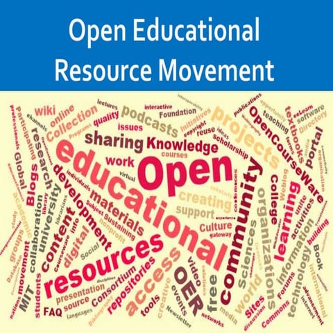 Session 4 -- open educational resource movement