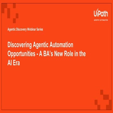 Scaling Smarter — Managing and Growing Your Agentic Automation Program [6/6]