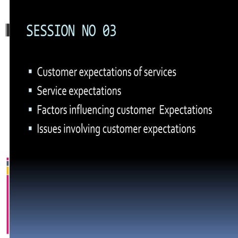 Session 04 ... Services Marketing 