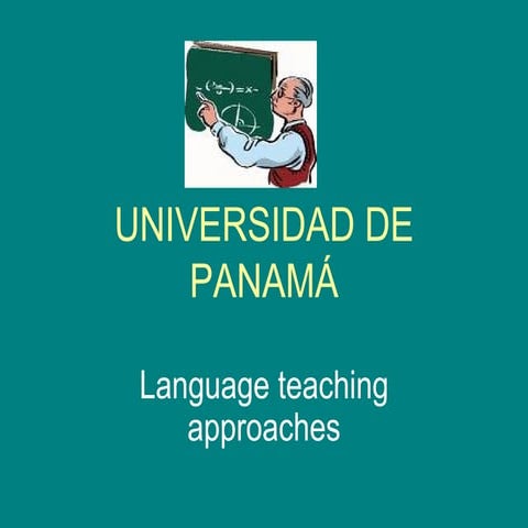 Language Teaching Approaches
