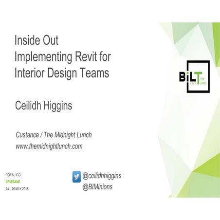 Inside Out: Implementing Revit for Interior Design Teams