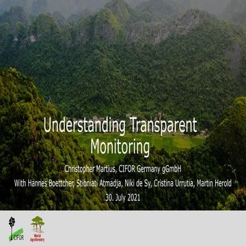 Understanding Transparent  Monitoring
