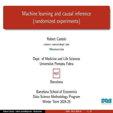 Machine Learning and Causal Inference: Foundations and Applications in ...