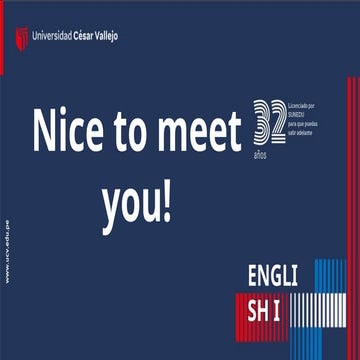 SESSION  ENGLISH  UCV SESSION SESSION 12