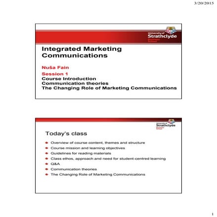 Session 1   my place