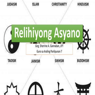 Relihiyong Asyano