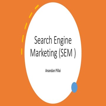 Search Engine Marketing 