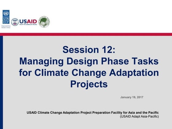Promoting Autonomous Adaptation At The Community Level in Ethiopia | PPT