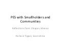 PES with Smallholders and Communities: Reflections from Chiapas, Mexico