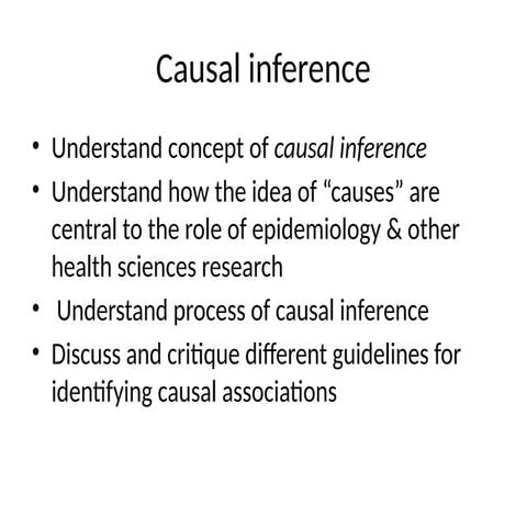 Session 14 Causal inference.pptx for students doing epidemiology
