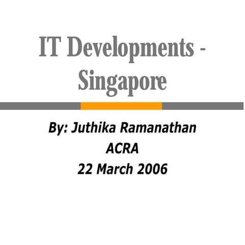 IT Developments Singapore