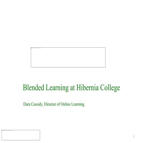 Achieving Success Through Blended Learning