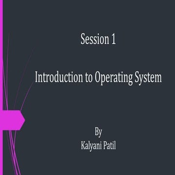 Session1 intro to_os | PPT