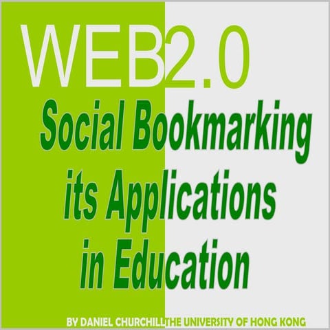Social Bookmarking in Education