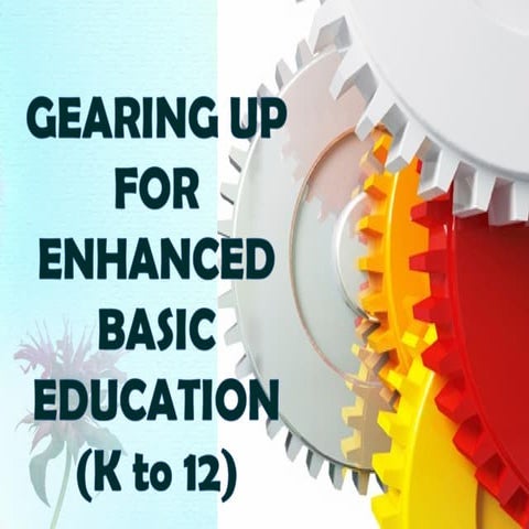 Session 1 k to 12 updates