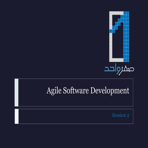 Agile Software Development - Session 2