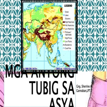 Session 2.5 katangiang pisikal ng asya (anyong tubig)