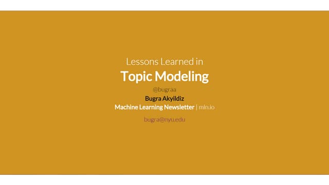 Session 2 - Akyildiz, Beinecke, Yee at MLconf NYC