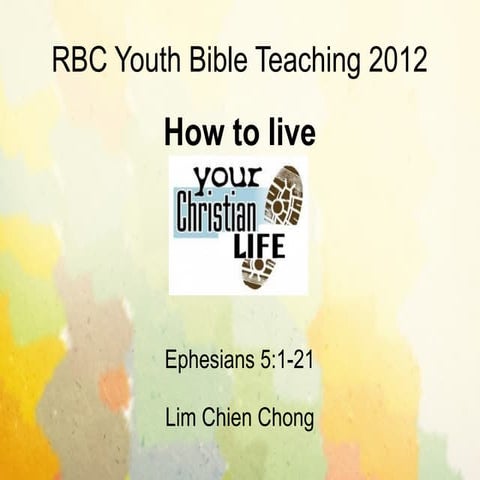 Living a Spirit-Filled Life | PPT
