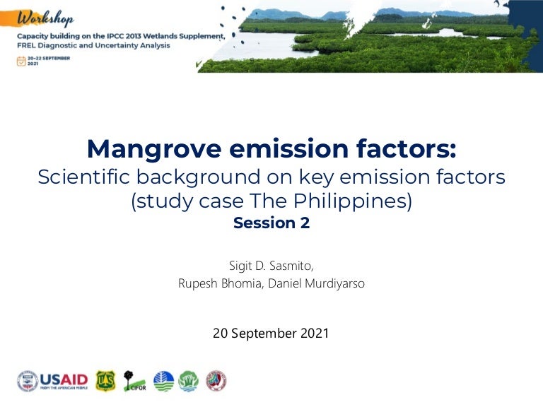 thumbnail of  Mangrove emission factors: Scientific background on key emission factors (study case the Philippines)