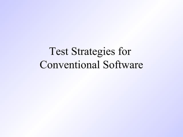 Fundamentals of Software Engineering 