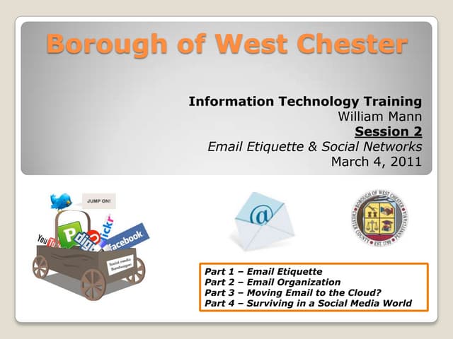 Email &amp; Social Media Training