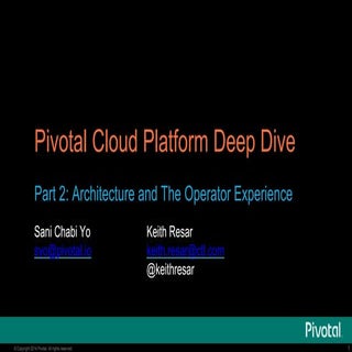 Architecture & Operations