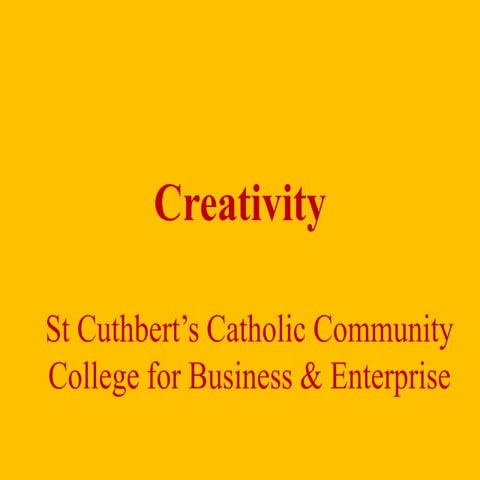 Session 2 creativity