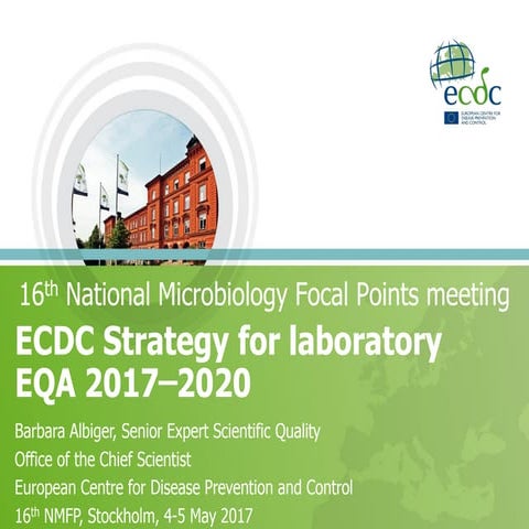 ECDC Strategy for laboratory EQA 2017-2020