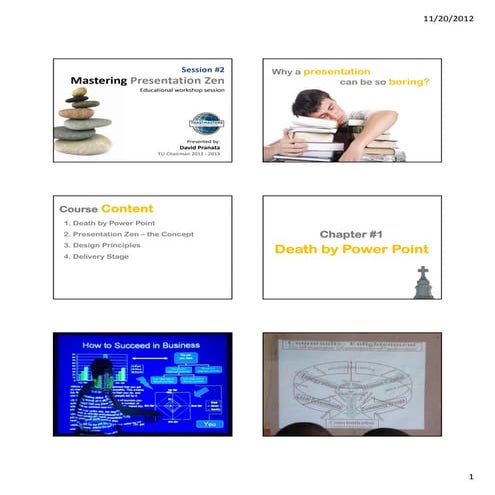 Session#2 mastering presentation zen