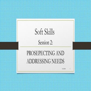 Session 2 (soft skills)