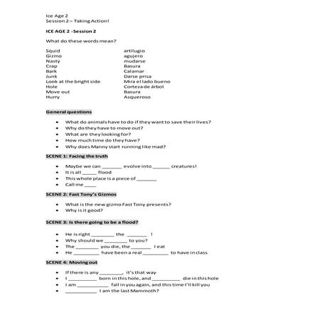 Session 2 the flood is coming 