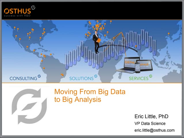 Pistoia Alliance conference April 2016: Big Data: Eric Little