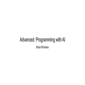 Advanced- Programming with AI  - SWFLN Makerpalooza - Session 3