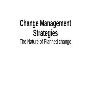 Change Management 3