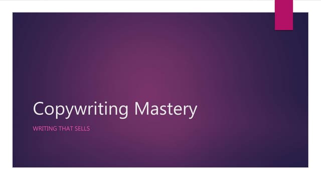 Session 3- Copywriting Mastery.pptx
