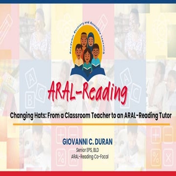 SESSION 3-The Teacher as ARAL Tutor.pptx